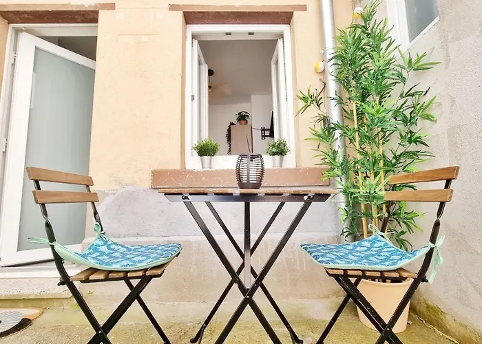 Le Ptit Paradis - Calme - Wifi - Cour Privee - Relax Apartment